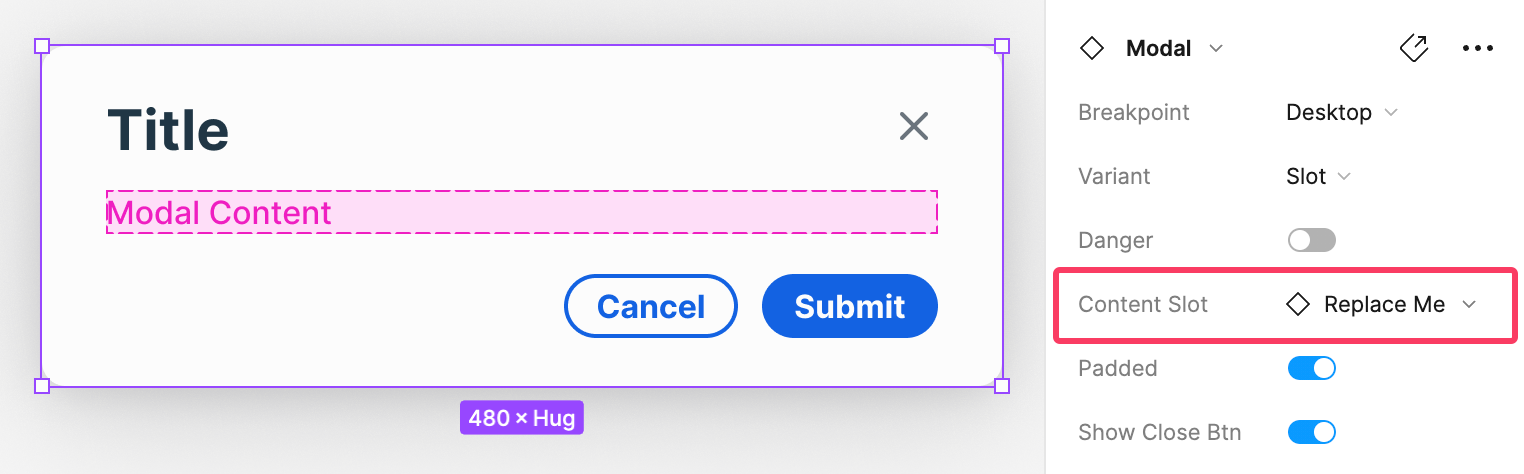 Content Slot