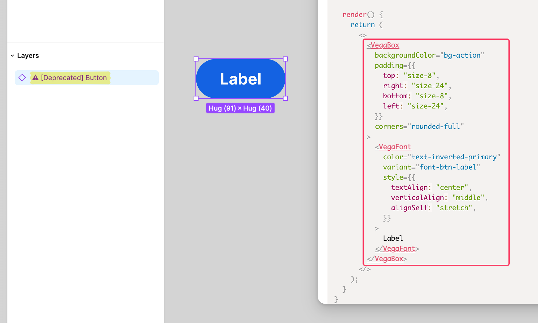 Deprecated Code Library Design Review Deprecated components